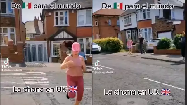 Una mujer mexicana que radica en Inglaterra puso a bailar a sus vecinos al ritmo de 'La Chona'