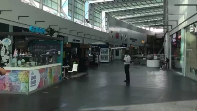 El incidente, causó inconvenientes para comerciantes y visitantes