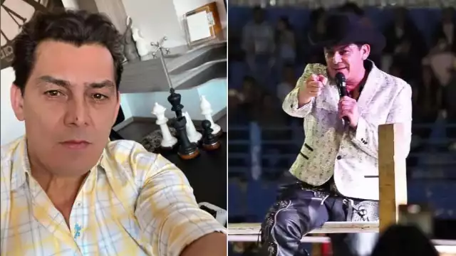 El cantante José Manuel Figueroa acudió al hospital por una herida que no se trató