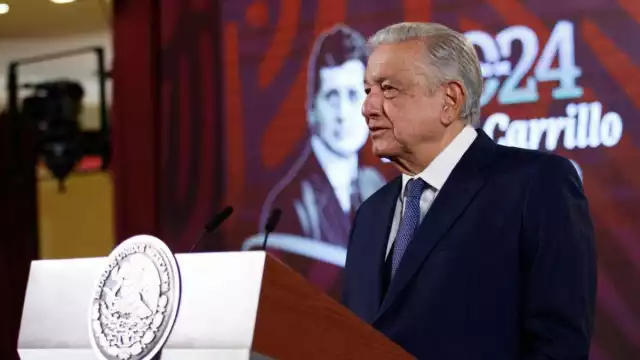 Andrés Manuel López Obrador encabeza este lunes 26 de febrero, la conferencia mañanera desde desde Palacio Nacional