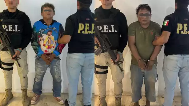 Los hombres quedarán a disposición de la FGE Yucatán