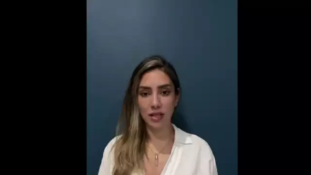 A través de la cuenta oficial de la influencer en TikTok narró todos los detalles de la situación