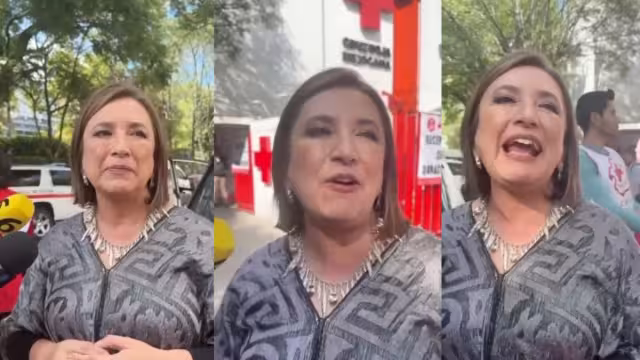 La Senadora dijo que no fue al centro de acopio a hacer política