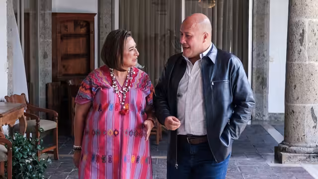 La reunión de Xóchitl Gálvez y Enrique Alfgaro sorprendió a muchos en redes sociales