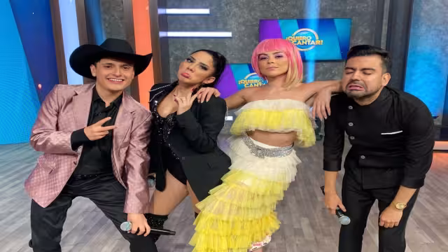 Durante la competencia de ‘Quiero Cantar’ de Venga La Alegría, uno de los participantes le dedicó el tema que interpretó a una de las integrantes del elenco del programa matutino