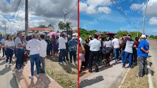 Campechanos reciben a la presidenta Claudia Sheinbaum en arranque del Acuaférico