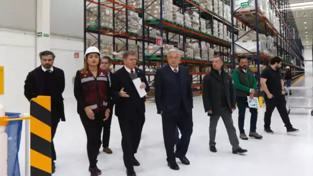 Desde la megafarmacia de Huehuetoca se abastecerá de medicamentos a 20 mil unidades médicas de todo el país