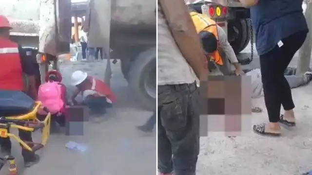 Los compañeros operadores señalaron que fue una distracción o un exceso de confianza, porque es una maniobra básica en la operación de maquinaria pesada.