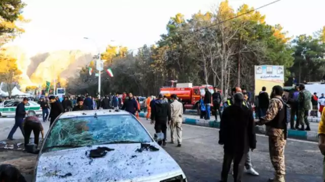 Este jueves el Estado Islámico se reivindicó los atentadois en Irán mientras se celebraba el cuarto aniversario del asesinato del comandante Qasem Soleimaní 
