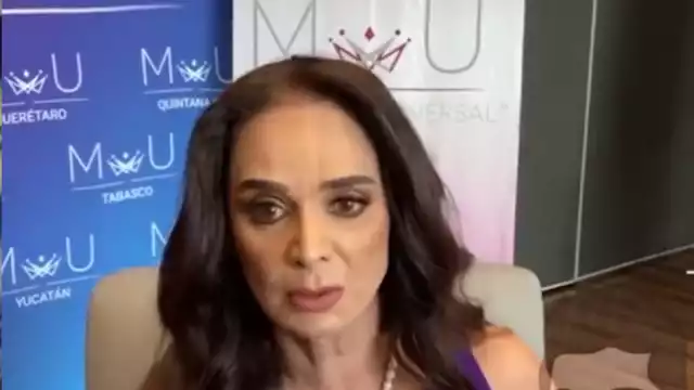 Lupita en una entrevista para un youtuber. Foto: Especial