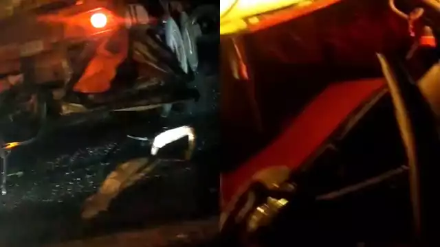 El camión estaba estacionado sin las luces traseras encendidas en el tramo Ramla-Nuevo Coahuila
