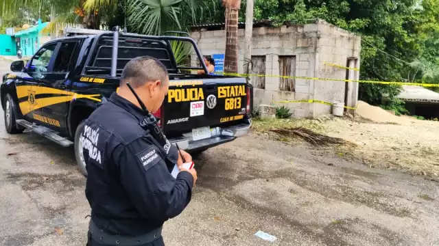 Al lugar llegaron elementos de la Secretaría de Seguridad Pública