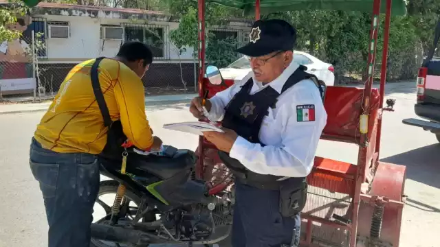 Los policías de Escárcega pertenecen a la Secretaría de Protección y Seguridad Ciudadana