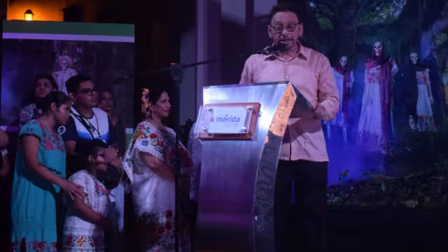 Con este acto inició el festival, que tendrá varios eventos importantes como el propio Paseo de las Ánimas