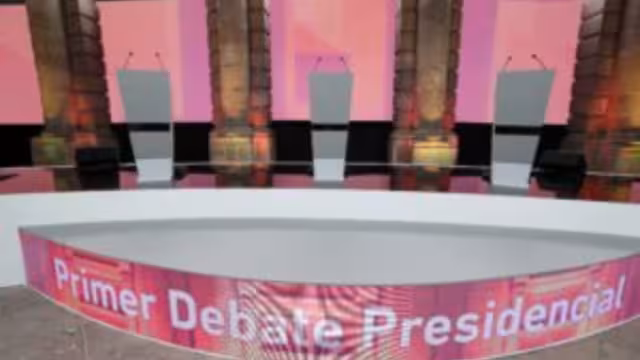 Este sábado 6 de abril se realizará la presentación oficial del set donde se llevará a cabo el debate entre los aspirantes a la presidencia de México