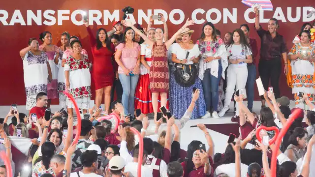 Claudia Sheinbaum reafirmó que es tiempo de las mujeres en la Cuarta Transformación
