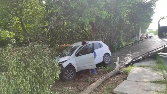 El hombre asegura que una falla mecánica provocó el accidente