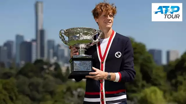 Si bien los primeros cuatro están ajustados en la parte más alta, el que más estiró la diferencia fue Sinner, que después de ganar Melbourne, sigue cuarto adelante de Rublev

