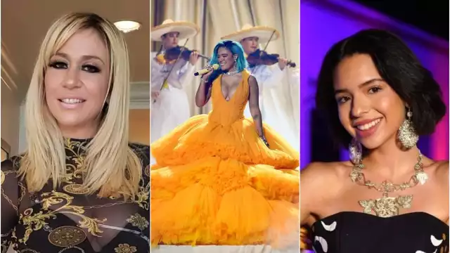 La intérprete de Tuza y Bichota lució un espectacular vestido amarillo. Foto: Especial