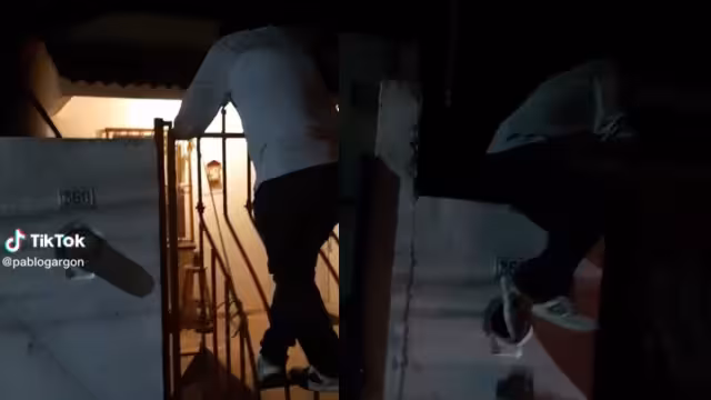 El joven dejó sin electricidad a toda su familia