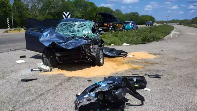 Los cuatro lesionados fueron trasladados a diferentes hospitales para su atención Médica