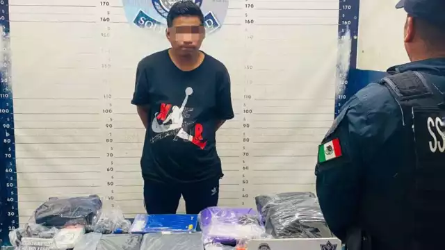 El hombre fue puesto a disposición de la FGE por el delito de robo