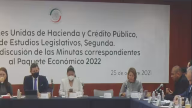 Las comisiones unidas de Hacienda y Crédito Público y de Estudios Legislativos Segunda del Senado de la República aprobaron las minutas del Paquete Económico 2022