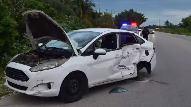 Mujer extranjera choca contra habitante de Chuburná en la comisaría de Chelem