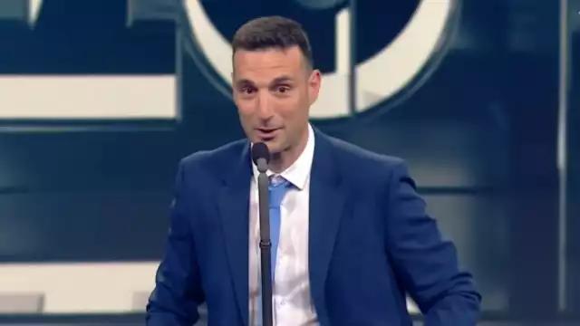 Lionel Scaloni venció a Carlo Ancelotti y Pep Guardiola quienes fueron finalistas en este premio