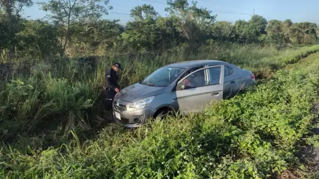 El vehículo fue trasladado al corralón municipal