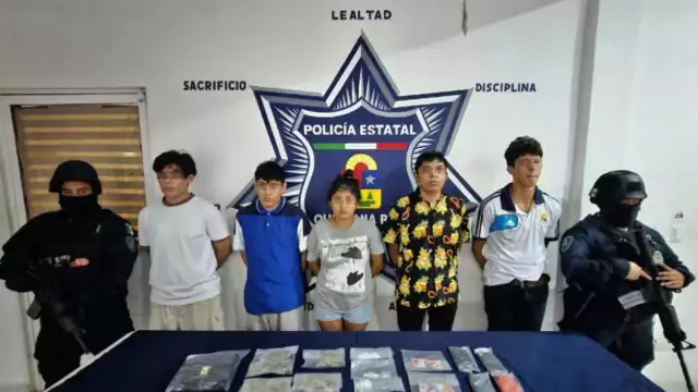 Los detenidos fueron alcanzados en su intento de fuga