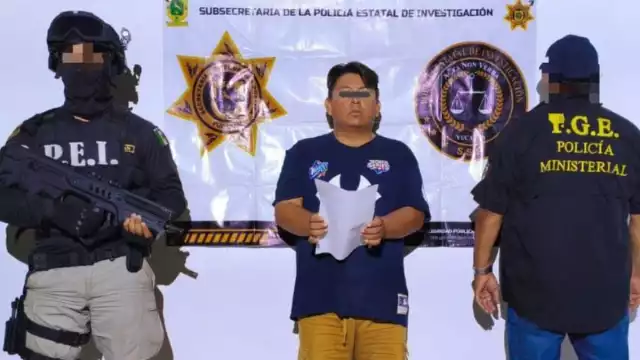 El hombre fue trasladado por la FGE Quintana Roo