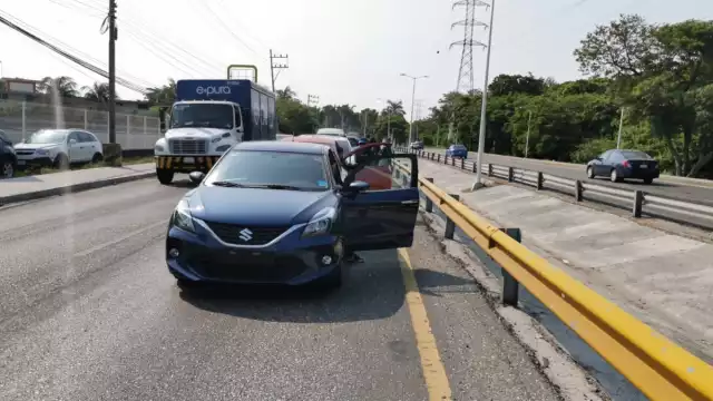 La carambola dejó daños materiales de miles de pesos