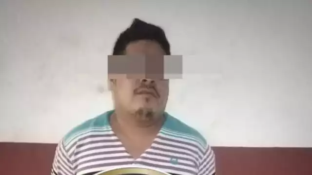 Fue puesto a disposición de la Vicefiscalía General Regional con sede en Ciudad del Carmen