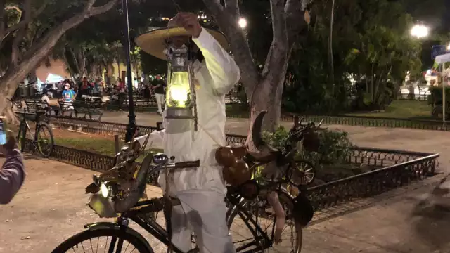 La Rodada forma parte del Festival de las Ánimas en Mérida