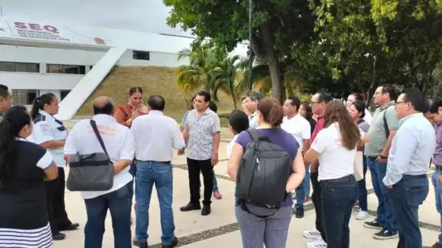 Los maestros de Chetumal amenazan con suspender las clases del turno vespertino
