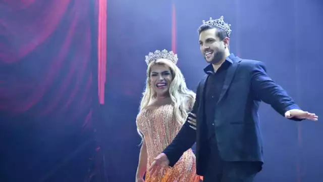 Wendy Guevara y Nicola Porcella brillaron en el Carnaval de Campeche