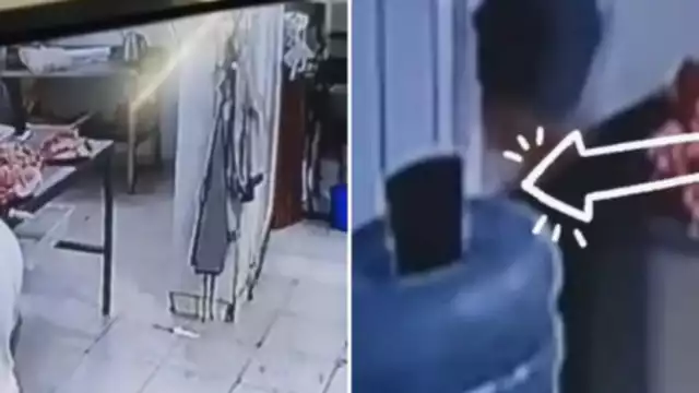 Captan a fantasma en una carnicería de Argentina
