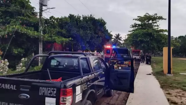 A pesar de los esfuerzos de los paramédicos, el hombre ya no tenía signos vitales