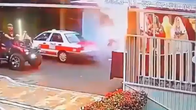 El saldo de la explosión fue de dos personas heridas