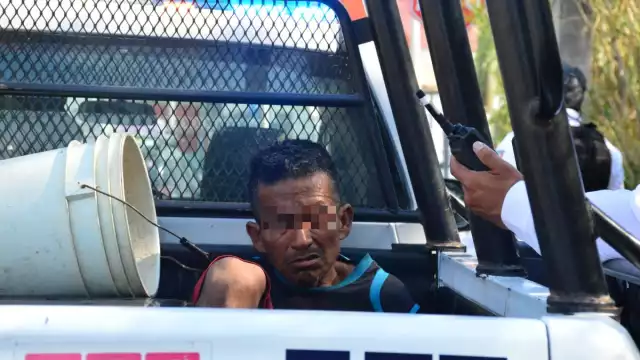 El hombre se encontraba bajo los influjos de alguna droga cuando ocurrió la agresión