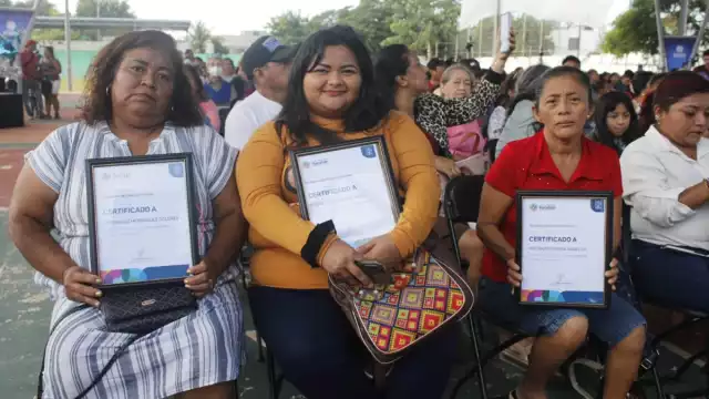 El evento se lleva a cabo en la unidad Deportiva Villa Palmira, en la colonia Delio Moreno Cantón