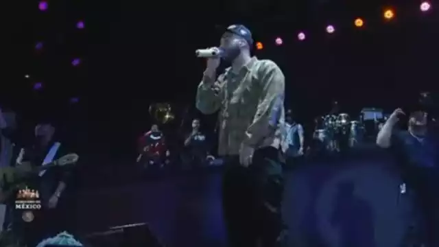 El más reciente éxito del colombiano sonó en el primer cuadro de la CDMX. Foto: Especial