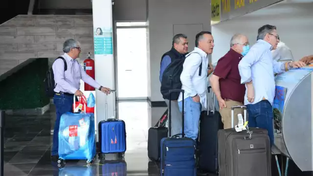 Personal en el Aeropuerto Internacional de Campeche reportó que hubo una movilidad superior a los 354 pasajeros
