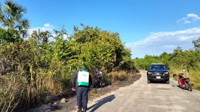 Ante la llamada de emergencia los oficiales se movilizaron inmediatamente