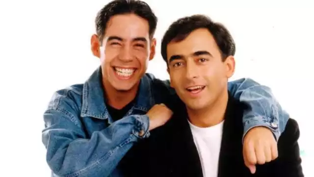 Yordi y Adal cuando los problemas no existían. Foto: Especial