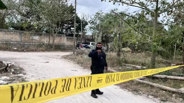 Arribaron los cuerpos policiacos para tomar conocimiento de los hechos