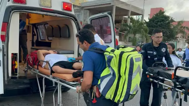 Los heridos fueron auxiliados por paramédicos