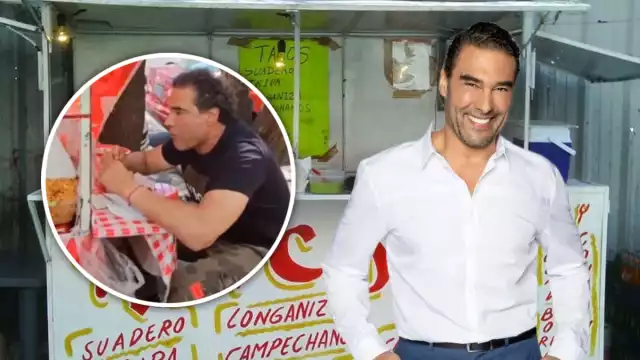 Eduardo Yañez no se percató que era grabado por un usuario de TikTok