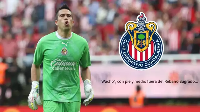 Todo indica que Miguel "Wacho" Jiménez no entra en lo absoluto en los planes de Fernando Gago, nuevo director técnico de las Chivas